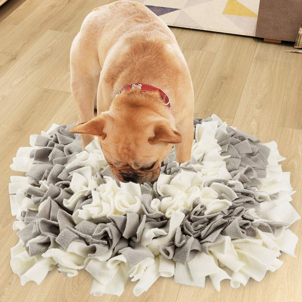 Dog Snuffle Mat, Nosework Feeding Training Mat, Snuffle Pad for Dogs,Stimulate Dog Mental and