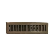 WORLDWIDE SOURCING ProSource FR01-2X12B Floor Register, Steel, Brown