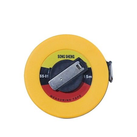 

Fiberglass Tape Measure 10m/15m/20m/30m/50m Measurement Soft Fiberglass tape measure Ruler Building Surveying Measuring Tool