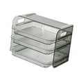 thumbnail image 4 of yuksok Food Preparation Plate Multi Layer Food Prep Tray for Home Pantry Restaurant green 3 layer, 4 of 9