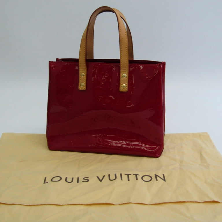 Louis Vuitton, Bags, Preloved Louis Vuitton Mini Reade Red Vernis Leather  Tote Bag