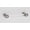 Satin Nickel, variant on Alno A870-35-SB Royale 3-1/2" Center To Center Acrylic Bar Cabinet Handle / Drawer Pull -