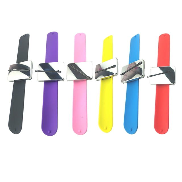 Pincushion Quicky-stick Manchette Compacte Délicate et Pratique à Utiliser; Outil de Coiffure Accessoire de Coiffeur pour Usage Domestique Rouge