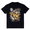 Black-34, variant on Wolf Howling at the Moon Forest Wildlife Art Design T-Shirt