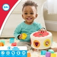 thumbnail image 3 of Playskool Tumble Time Shape Sorter Activity Toy, 12 Textured Shapes, Kids Ages 9 Months and up, 3 of 13