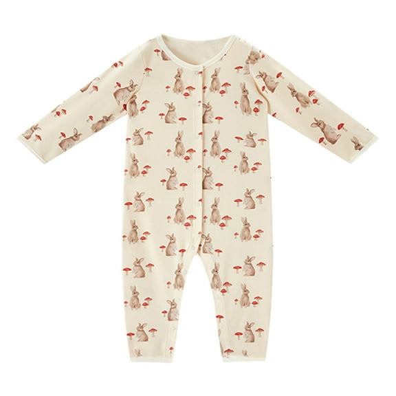 TOOYOU Boys Bodysuit Outfit New Baby Boy Girls Onesies Jumpsuit Spring Long Sleeved Romper Suit Size 3-6 Months Black