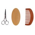 thumbnail image 3 of Men's beard care 5-piece set, beard brush, beard trimmer, beard soap, beard oil combo set, 3 of 3