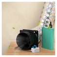 thumbnail image 4 of Simple Small USB Extractor Hood Installation-free Kitchen Ventilation Exhaust Fan Household Adjustable Speed Ducts Exhaust Fans ,Fast Wind Speed, 4 of 7
