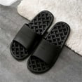 thumbnail image 2 of 2024 New Gentlemen Couple Slippers Bathroom Travel Slippers Men Slippers Flat Hollow Out Shower Slippers for Men Home Slippers Mens Slippers Fuzzy Mens House Slippers Size 12 Slippers Men Size 9, 2 of 5