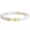 7-Morgan Agate, variant on Natural Semi-Gemstone Healing Crystal Stone Bead Stretch Bracelet Jewelry Gift-5-White Howlite