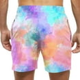 thumbnail image 7 of Nmnitkp Mens Swim Trunks Beach Shorts Quick Dry Hawaiian Swimming Shorts with Mesh Lining Swimwear Bathing Suit for Men Multicolor,S, 7 of 7