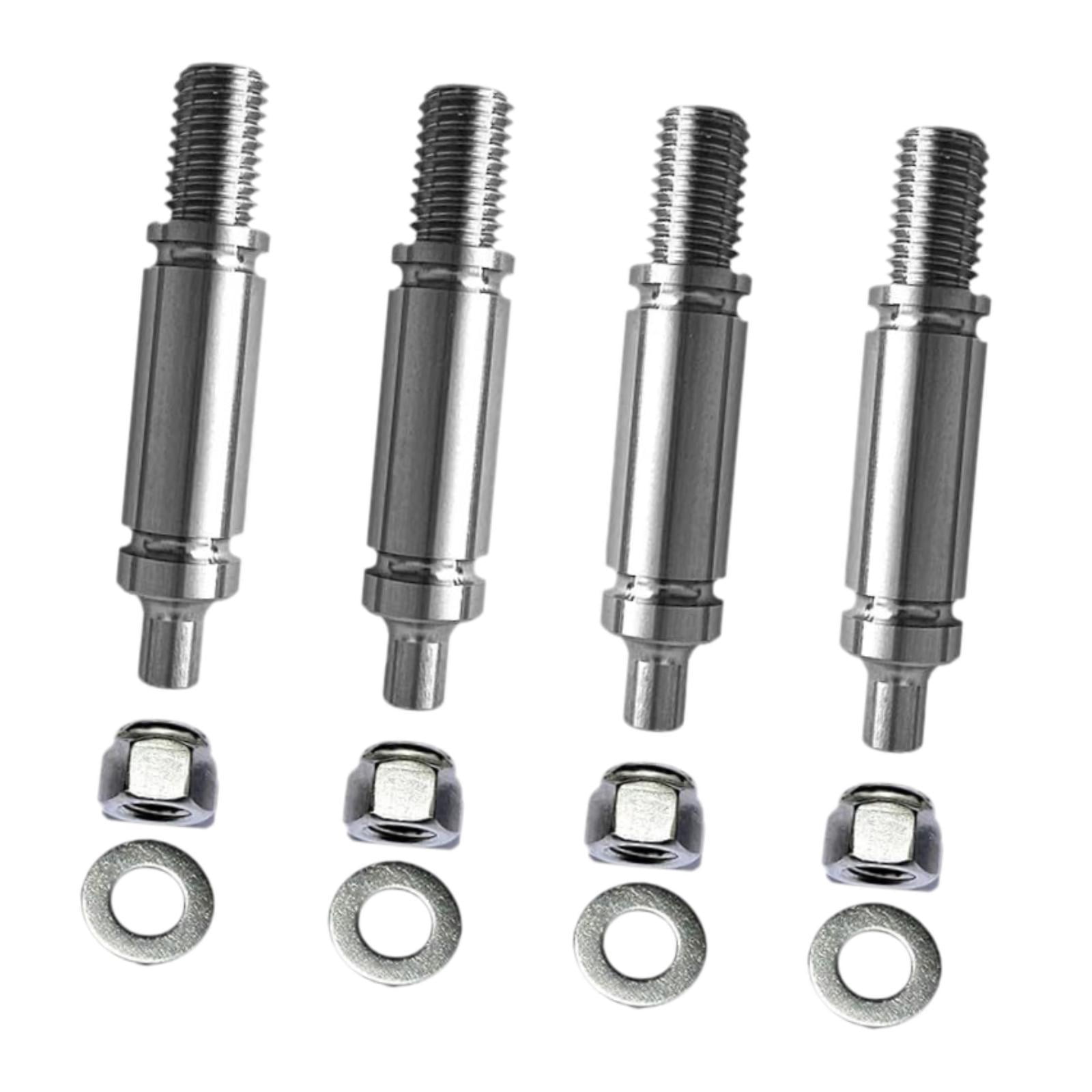 Esquirla 4Pcs Dryer Drum Support Roller Shaft Accessories 1878666.3 Wear Resistant High Performance Sturdy Professional Alloy Steel