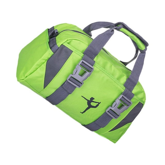 Sonducket Correas ajustables fuertes y durables del bolso del gimnasio de nylon fáciles limpiar el bolso de la aptitud de los bolsos del Envolturas para manijas de equipaje verde