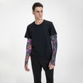 thumbnail image 4 of Yiaed Floral Print Arm Sleeves,Cooling UV Sun Protection Sports Compression for Men/Women, 4 of 6