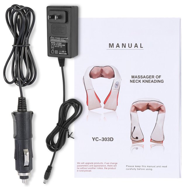 Masajeador De Hombro Infrarrojo Funcional Eléctrico Amasado Cuello Hombro Masajeador Corporal Calor Infrarrojo Cuidado De La Salud ANGGREK Masajeador de hombro eléctrico