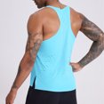 thumbnail image 5 of Wancir Men's UPF 50+ SPF Workout Sleeveless Shirts Quick Dry Muscle Shirt Lightweight Running Tank Tops, 5 of 5