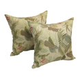 thumbnail image 1 of Blazing Needles Jardin Rêve 17 Pouces Coussin (Set de 2), Blanc, 1 of 3