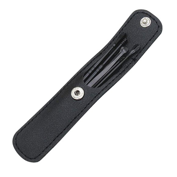 Fiudx Kit de Extracción de Cerumen, 6 Herramientas de Acero Inoxidable, Juego de Cucharas Portátiles para Oídos, Diseño Resistente a Rayones, Esencial para La Higiene En Viajes, Uso Personal, Práctic