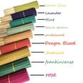 thumbnail image 5 of Nvzi 72 varitas de incienso de rosa rosa - 8,66 pulgadas, varitas de incienso de bambú natural, varitas de aromaterapia de larga duración para yoga y meditación., 5 of 5