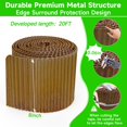 thumbnail image 2 of Bordes de jardín GTSABWAY de metal preoxidado de 20 pies x 20 cm, 2 of 7