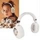 thumbnail image 4 of Bluetooth Gaming Headset Cute Cartoon Wired Wireless Stereo Headphone with LED Light for Games Movies Music White, 4 of 5