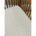 thumbnail image 2 of Modern Moments by Gerber Baby Neutral Super Soft Fitted Crib Sheet, Gingham, One Size, 2 of 12
