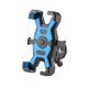 thumbnail image 2 of Soporte para móvil de moto a prueba de descargas eléctricas para motocicleta y bicicleta - Soporte de manillar giratorio de 360° para teléfonos de 4-6,5 pulgadas con liberación rápida y agarre seguro, 2 of 6