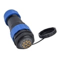 thumbnail image 2 of Conector impermeable tuerca trasera IP68 toma de corriente de aviación 380V 10A para Cable SP28, 2 of 8