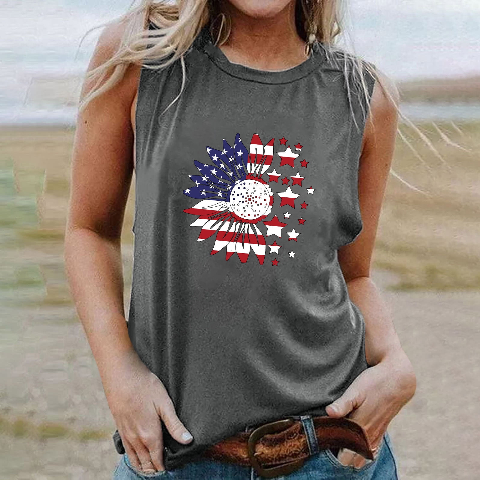 fourth of july womens tanks