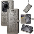 thumbnail image 4 of Funda Cartera FOXDOCK para Huawei Pura 70 Ultra , Flip PU con Relieve de Gatos y Perros, Tarjetero y Soporte, 4 of 6