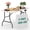 White, variant on HaiNova 5ft Folding Table, Portable Heavy Duty Picnic Table with Portable Handle, Durable, Suitable for Dinner, Wedding, Camping, White.