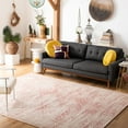 thumbnail image 2 of SAFAVIEH Classic Vintage Charlie Diamond Polyester Area Rug, Beige/Red, 4' x 6', 2 of 6