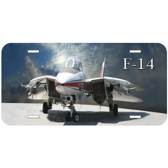 F-14 Tomcat Novelty Car Auto License Plate