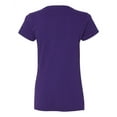 thumbnail image 3 of Gildan Heavy Cotton V-Neck T-Shirt for Women Semi-Fitted, 3 of 5