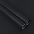 thumbnail image 2 of Abyssaly Matte Black Wallpaper Peel and Stick Wallpaper Contact Paper Self-Adhesive Removable Wallpaper Waterproof Wallpaper 15.7" x 78.7" for Kitchen Countertop Cabinet Wardrobe, 2 of 9
