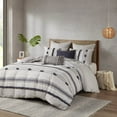 thumbnail image 2 of Gracie Mills Belinda Serene Stripe 3-Piece Cotton Duvet Cover Set - GRACE-13750, 2 of 5