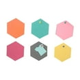 thumbnail image 3 of TABLETREANDS 6Ud Adhesiva De Fieltro Hexagonal Para Y Memo En Pared, 3 of 8