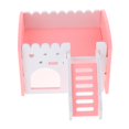 thumbnail image 5 of Hamster House Hideout Hut Rat Hideaway Exercise Small Animals Birds pink, 5 of 9