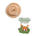 thumbnail image 2 of Pantalones en miniatura para muñecas,Ropa para muñecos de peluche de 15 cm,sombrero,figura,pantalones,Trajes de suéter para muñecos de juguete,animal de peluche suave,Accesorios de juguete, 2 of 6