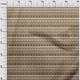 thumbnail image 3 of oneOone Viscose Jersey Brown Fabric Tribal Sewing Craft Projects Fabric Prints By Yard 60 Inch Wide, 3 of 5
