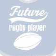 thumbnail image 4 of Inktastic Future Rugby Player Boys Baby Bib, 4 of 4