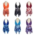 thumbnail image 4 of sweethay 2021 Sexy traje de baño de una pieza Push Up traje de baño mujer volante ajustable hombro traje de baño traje de baño ropa de baño Traje de baño Púrpura XXXL sweethay OD001289-36, 4 of 6
