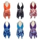 thumbnail image 4 of Traje de baño sexy Soidarity 2021 de una pieza Push Up para mujer negro XL, 4 of 6