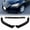Painted Black, variant on Stay Tuned Performance Front Body Kit Bumper Lip for 2013-2015 Nissan Sentra, Black, 3 Piece
