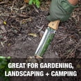 thumbnail image 2 of Lishi Diamond Sharpened Stainless Steel Weeding Knife with Thickest Leather Sheath, 2 of 5