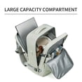 thumbnail image 4 of 1pc Simple Travel Backpack, Multi-layer Design Large Capacity Backpack With Dty Wet Separate Storage And Independant Shoe Storage, Business 16 Inch Laptop Backpack, Fashion School Backpack With USB Charging Port, Waterproof Backpack, 4 of 5
