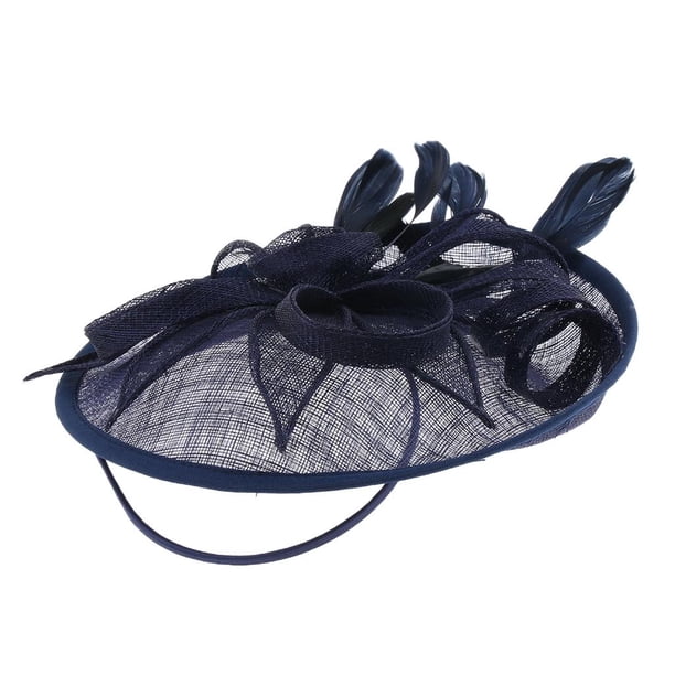 Esquirla Ladies Retro Flower Headpieces Sinamay Fascinator Ascot