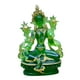 thumbnail image 4 of Estatua de Buda sentado Figura de Buda Decoración del hogar Manualidades Baño Regalos Manualidades Verde, 4 of 9