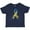 Navy Blue, variant on Inktastic Down Syndrome Awareness Blue and Yellow Hearts Ribbon Boys or Girls Baby T-Shirt