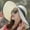 White, variant on Pavied Sun Hats Beach Hats Women Big Brim Straw Hat Sun Floppy Wide Brim Hats New Bowknot Folding Beach Cap Summer Hats Hats for Women Pink One Size